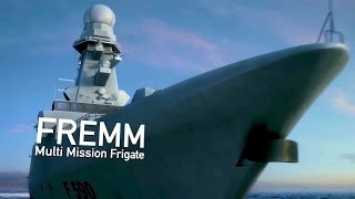 Leonardo  FREMM MultiMission Stealth Frigate Electronic amp Weapon Systems Simulation 720p [upl. by Arrad985]