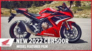 New 2022 CBR500R Model Features Film [upl. by Staten827]