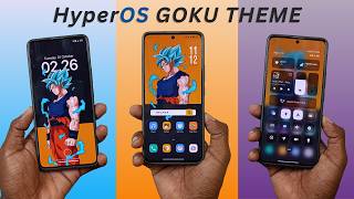 HyperOS GOKU THEME For Redmi amp Poco Devices Hindi⚡ [upl. by Cynthla]