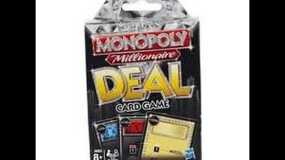 Monopoly Deal  Millionaire  Card Game Review [upl. by Vish]