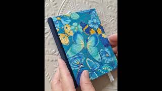 Blue Butterfly handmade book [upl. by Itsirc414]