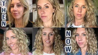 Wavy Hair Transformation  6 month update  2B C Waves amp Curls [upl. by Dammahom194]