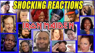 The Best Reactions To quotHallowed Be Thy Namequot By Iron Maiden Compilation [upl. by Nohcim636]