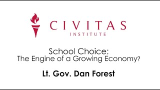 School Choice Lt Gov Dan Forest [upl. by Reviel]