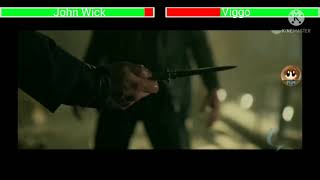 John Wick vs Viggo with healthbars John Wick [upl. by Fazeli]