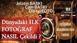 İlk fotoğraf Makinesi  Dünyada Çekilmiş İlk FOTOĞRAF [upl. by Milo]