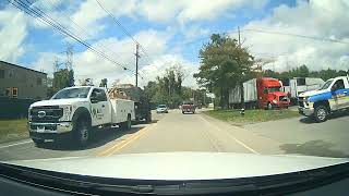 Driving in Stoughton Massachusetts [upl. by Ynhoj]