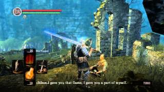 Dark Souls  Laurentius of the Great Swamp dialogue [upl. by Newell]