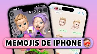 COMO Tener MEMOJIS de IPHONE en Android 2023 [upl. by Aynom618]