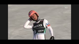 Stefan Kraft Vikersund 2023 249m  Fall [upl. by Edrick]