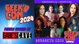 Geekd Con 2024 Annabeth Gish [upl. by Luckett473]