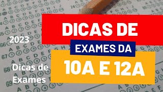 DICAS DE EXAME DA DÉCIMA CLASSE E DÉCIMA SEGUNDA CLASSE 2023 AGORA MESMO📄🤔 Como ter dicas de Exame [upl. by Anned]