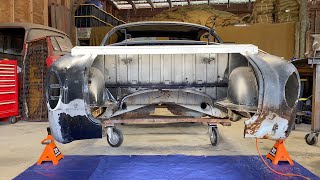 WELDING Body Panels  VW Karman Ghia Restoration [upl. by Ethelind]