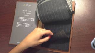 Loro Piana Wish Flannel Super 170S Wool  костюмные ткани [upl. by Donnelly]