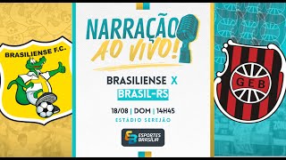 Brasiliense x BrasilRS  Brasileirão Série D 2024  Ao Vivo [upl. by Felton388]