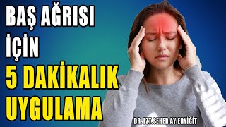 BAŞ AĞRISI İÇİN 5 DAKİKALIK ETKİLİ UYGULAMA aktifizyo fiziktedavi başağrısı migren [upl. by Javed]