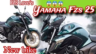 The new Model Yamaha Fzs 25 Bs6 bike Details Review full Video yamaha FZS price on road 185000😱best [upl. by Nmutua]