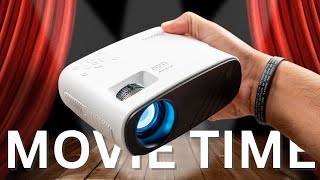 Elephas Mini Projector 2024 Upgrade  1080p Full HD  iPhone Android and Home  Review [upl. by Adnak]