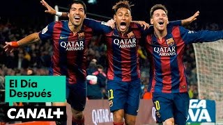 El Día Después 12012015 Los Tres Tenores del Barça [upl. by Llertnahs]