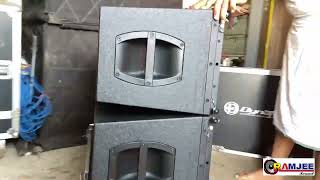 Dynatech Line Array made in Thailand amp Amplifier Beta 6000 [upl. by Pauwles952]