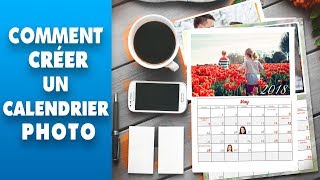 Comment faire un calendrier photo soimême en 2 minutes [upl. by Munt]