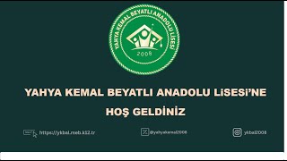 YAHYA KEMAL BEYATLI ANADOLU LİSESİ TANITIM FİLMİ [upl. by Xonel]