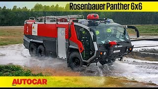 Rosenbauer Panther 6x6 Fire Truck  Feature  Autocar India [upl. by Hathcock]