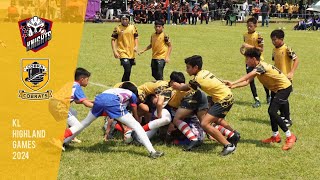 KL Highland Games 2024  U12  Setiawangsa Knights vs Cobrats [upl. by Auqinahc]