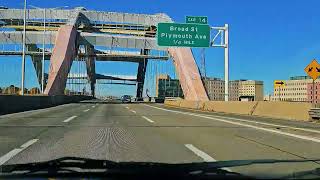 Rochester  New York  Driving  490 West [upl. by Arlon]