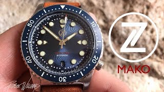 Zelos Mako Review  A new 40mm Diver [upl. by Nnitsuj]