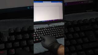 Table in Word  asmr tech computer windows keyboard word [upl. by Groos117]