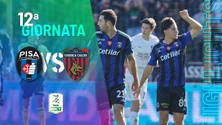 HIGHLIGHTS  Pisa vs Cosenza 31  SERIE BKT [upl. by Hiroshi24]