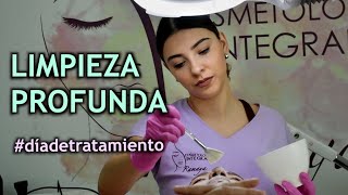 TRATAMIENTO FACIAL PASO A PASO DE LIMPIEZA PROFUNDA  Ximena Ramaya [upl. by Flossy]