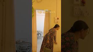 After work youtubeshorts home trendingonshorts sukoon shortsvideo music viralvideo cooking [upl. by Nylarad]