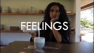 Tinashe  Feelings Lyric Video [upl. by Attenahs]