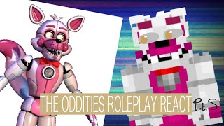 The oddities roleplay react to mostly canon fnaf  Springtrap 5 [upl. by Esch]