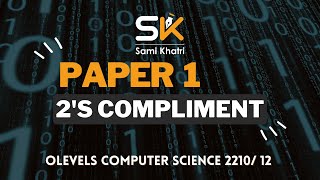 2s Compliment  O level Paper 1  Computer Science 2210  1s Compliment  Both methods [upl. by Neuberger]