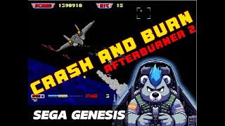 AfterBurner 2  Sega Genesis  Game Review  Play Till I Die [upl. by Deacon]