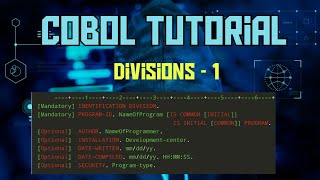 Cobol Divisions part  1 Mainframe interview series  CobolJCLVSAMDB2  cobol jcl mainframe [upl. by Pickett]