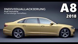 2018 Audi A8 Exclusive Options Overview [upl. by Philbin]