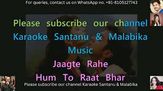 Humko Sirf Tumse Pyar Hai Karaoke with Scrolling Lyrics [upl. by Zitella871]