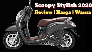 Scoopy 2020  Review  Harga  Stylish Matte Brown [upl. by Hardan428]