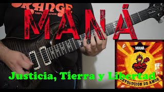 Maná Ft Carlos Santana  Justicia Tierra y Libertad  Cover  Dannyrock [upl. by Sikleb37]