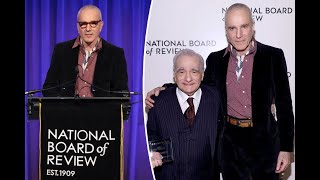 Legendary Reunion Scorsese and DayLewis Tease Another Film at NBR Awards  DayLewis NBRawards [upl. by Ettenel]