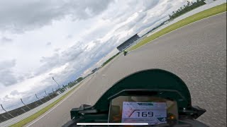 Hockenheim Racetrack Aprilia Tuono V4 1100 Factory [upl. by Cacilia]