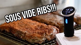 EJ Cooks Sous Vide St Louis Ribs [upl. by Ailed]