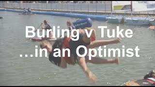 Pete Burling v Blair Tuke Optimist edition  Volvo Ocean Race [upl. by Mickey]