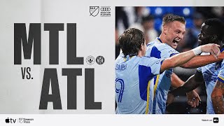 CF Montréal vs Atlanta United  Audi 2024 MLS Cup Playoffs  Full Match Highlights [upl. by Amirak]