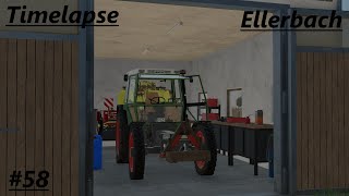 LS22 Timelapse Ellerbach 58 Pflanzenschutz mit dem Fendt GTA 380 [upl. by Outlaw]