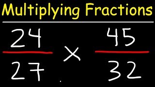 Multiplying Fractions  The Easy Way [upl. by Aehsrop514]